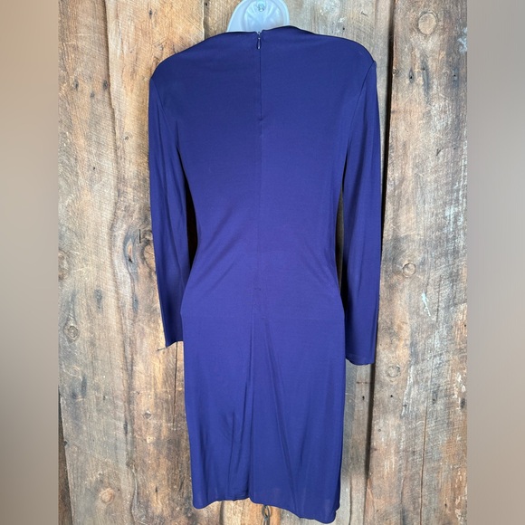 3.1 Phillip Lim Purple Draped Jersey Knit Dress - Size X-Small - Picture 9 of 15